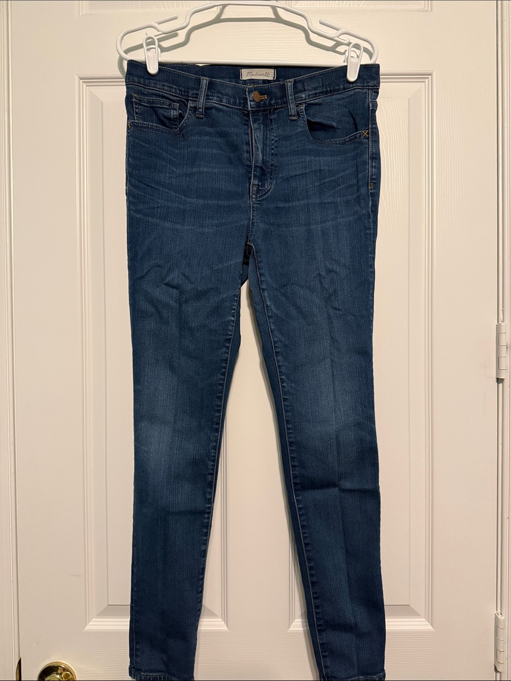 Madewell Roadtripper Indigo Skinny Jeans
